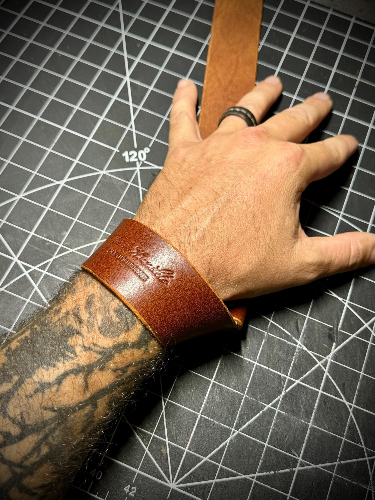 Leather Weightlifting Straps