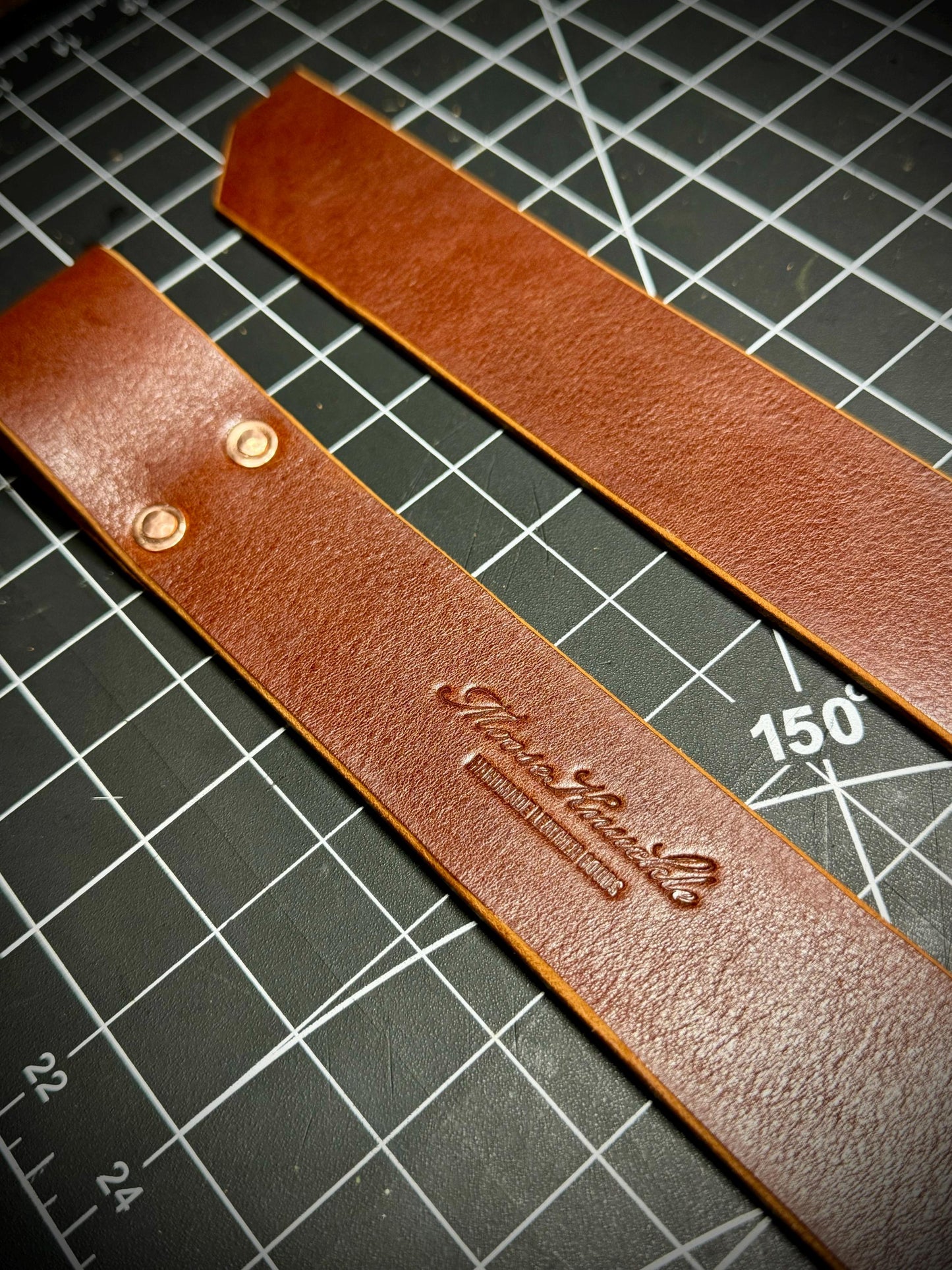Leather Weightlifting Straps