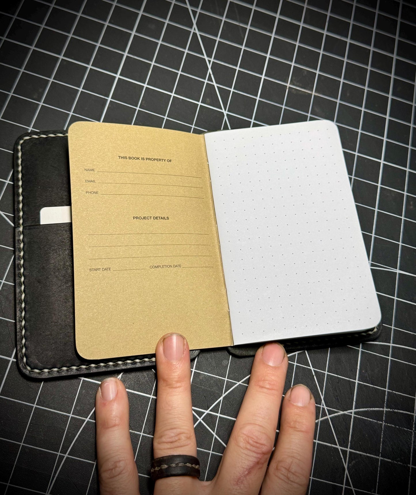 Hanratty Field Notes Cover **Riveted Edition**