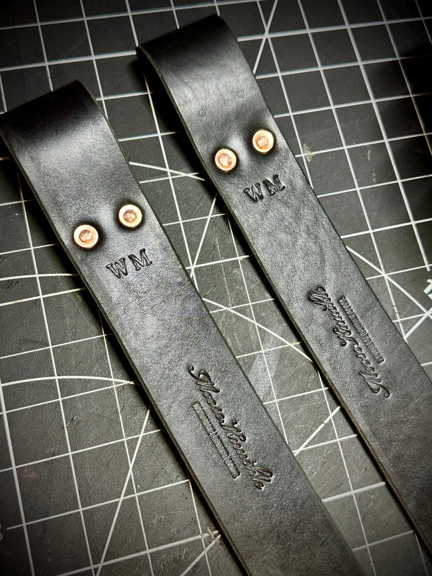 Leather Weightlifting Straps